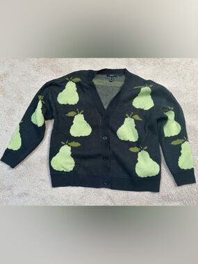 Pear Pattern Cardigan